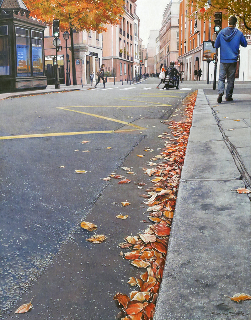 Zig Zag Street by Bronwyn Searle | Lethbridge Gallery